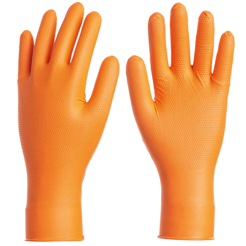 BTE 50 GANTS JETABLES EN NITRILE CHIMIQUE, DIAMOND-HR