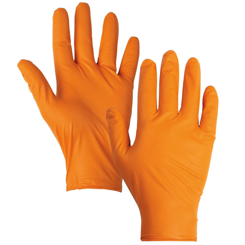 BTE 50 GANTS JETABLES EN NITRILE CHIMIQUE, DIAMOND SAFE