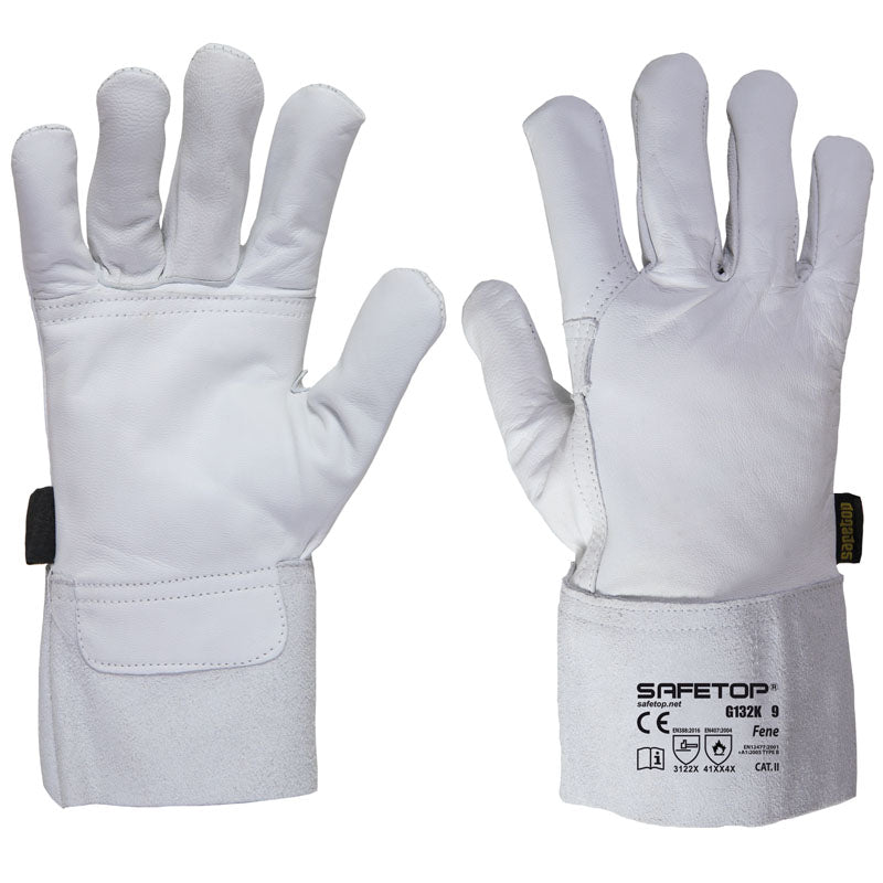 X12 GANTS SOUDAGE CUIR 29 CM POUR TIG, FENE (4,01€/U)