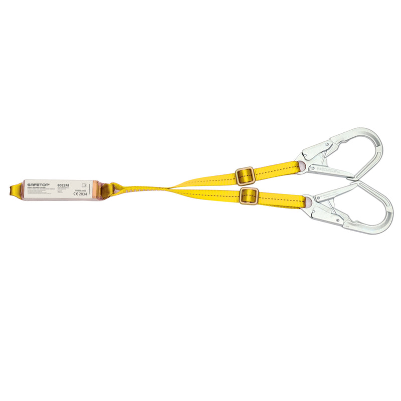 LONGE FOURCH�E, R�GLABLE 1,50-2 M AVEC CONNECTEURS