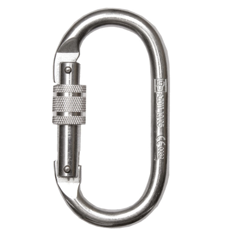 MOUSQUETON, ACIER 19 MM OUVERTURE 25 KN