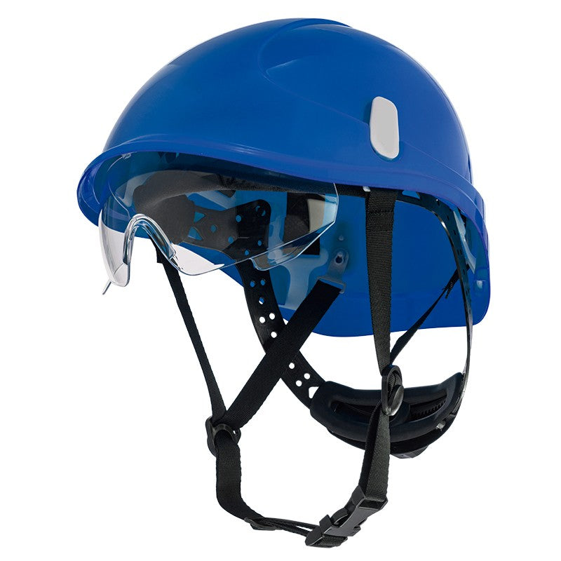 CASQUE AVEC MENTONNIÈRE+LUNETTE EN397 EN50365, MONTANA