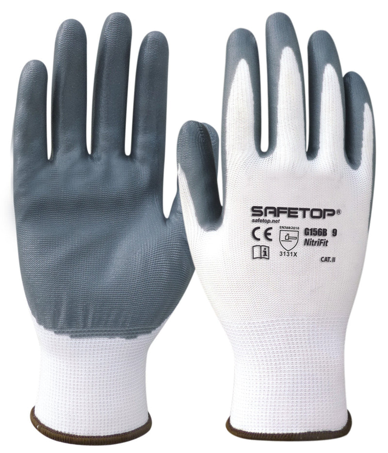 X12 GANTS NITRILE SANS COUTURE, NITRIFIT (0,59€/U)