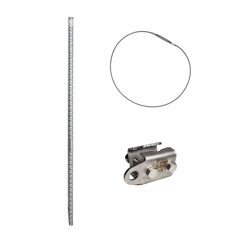 POULIE SIMPLE EN ALUMINIUM POUR LONGES JUSQU'· 15 MM EN12278