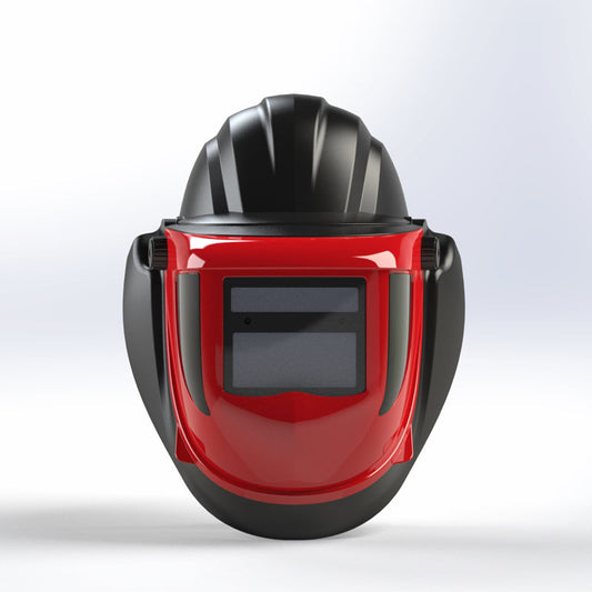 CASQUE DE SOUDAGE À OBSCURCISSEMENT AUTOMATIQUE, SHOCK-SHELL